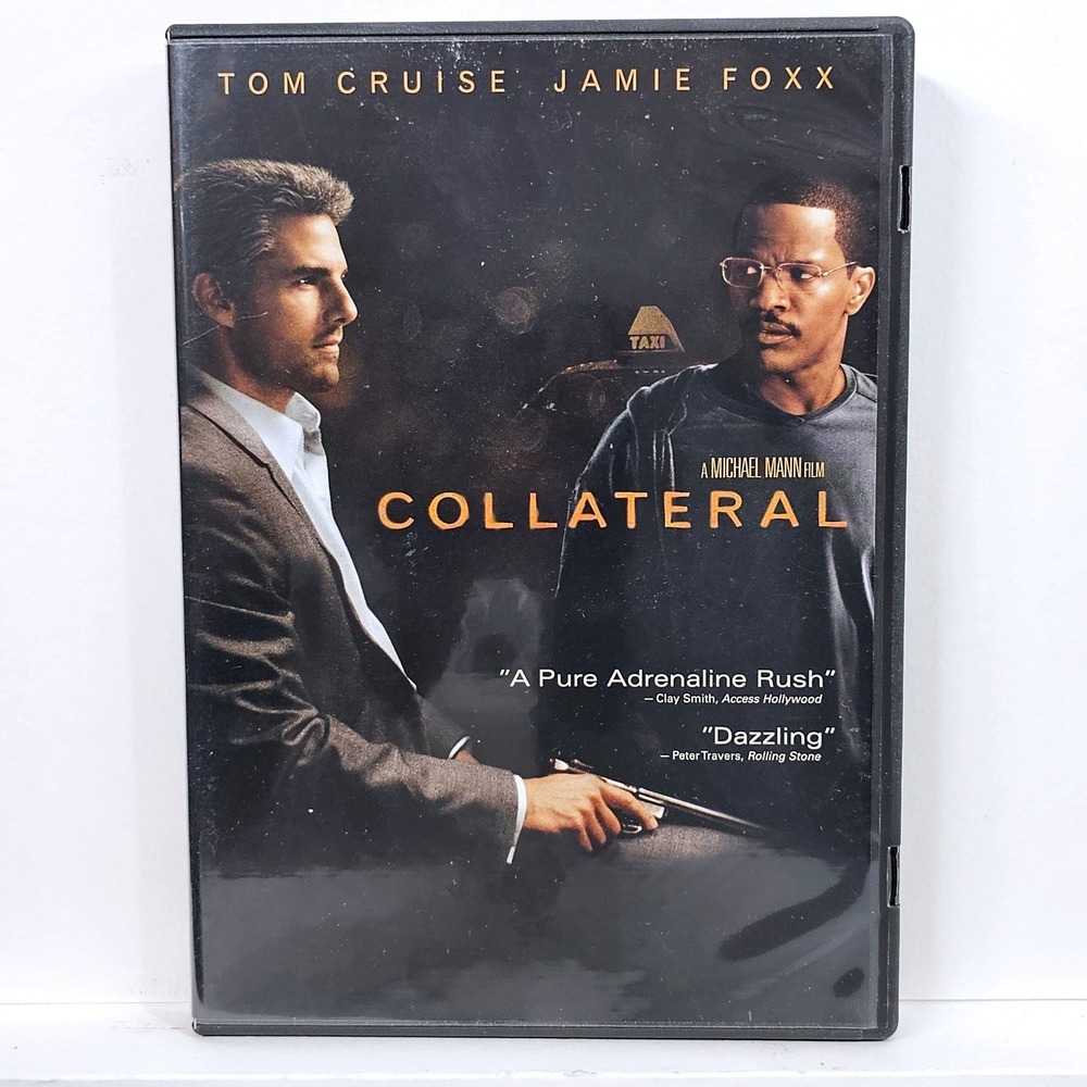 Collateral‎ DVD Tom Cruise Jamie Foxx Michael Mann Action Thriller Widescreen